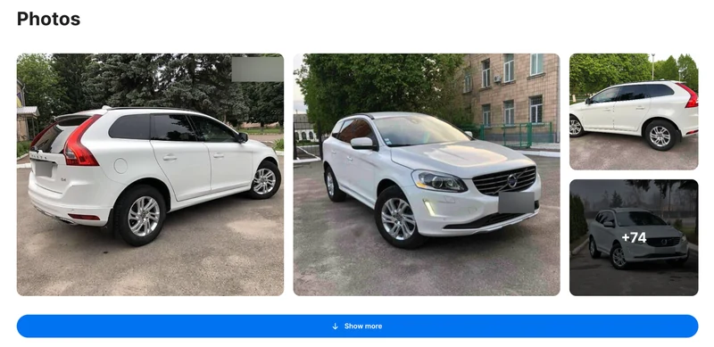 carVerticali näidis: Varasemad fotod