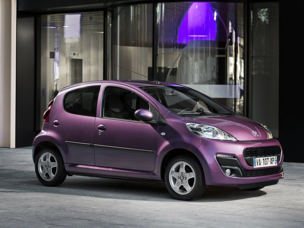10-15 kõige töökindlamat autot-Peugeot 107